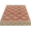 Distressed Homage Hand Knotted Wool Geometric Area Rug-867600515