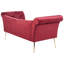 Lotsee Velvet Chaise Lounge-1184998491