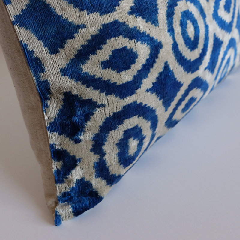 Frye Feather Throw Pillow, Geometric 3