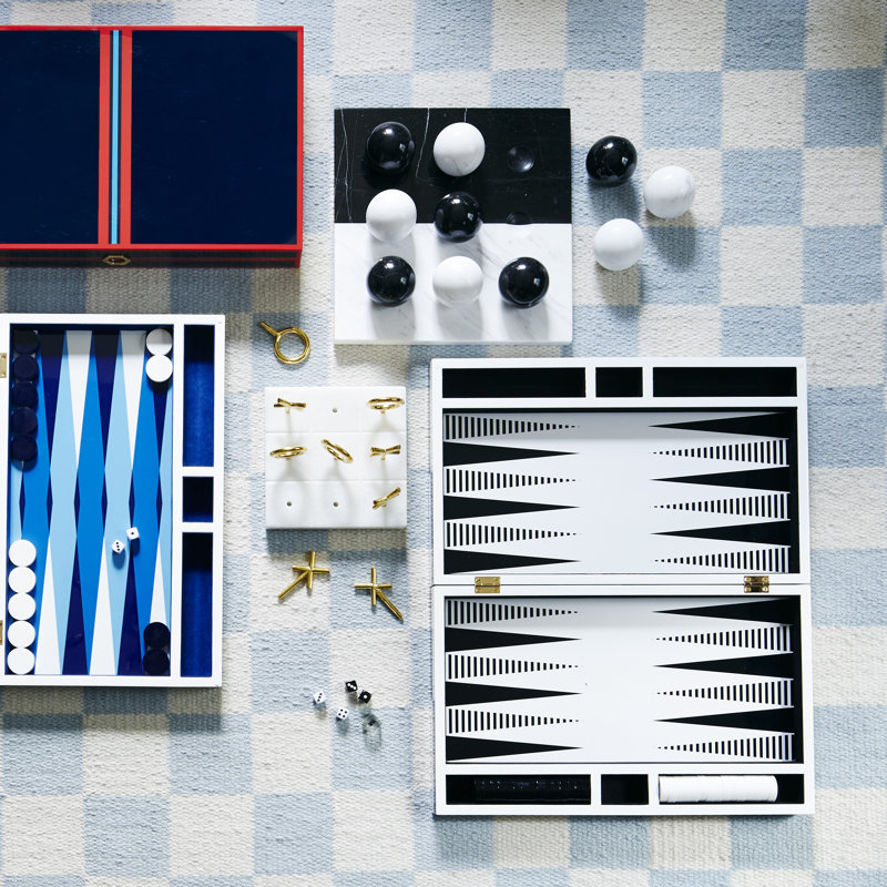 Op Art Jonathan Adler Backgammon