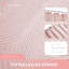 Rideau de douche rose Rideaux de douche en tissu pour fille