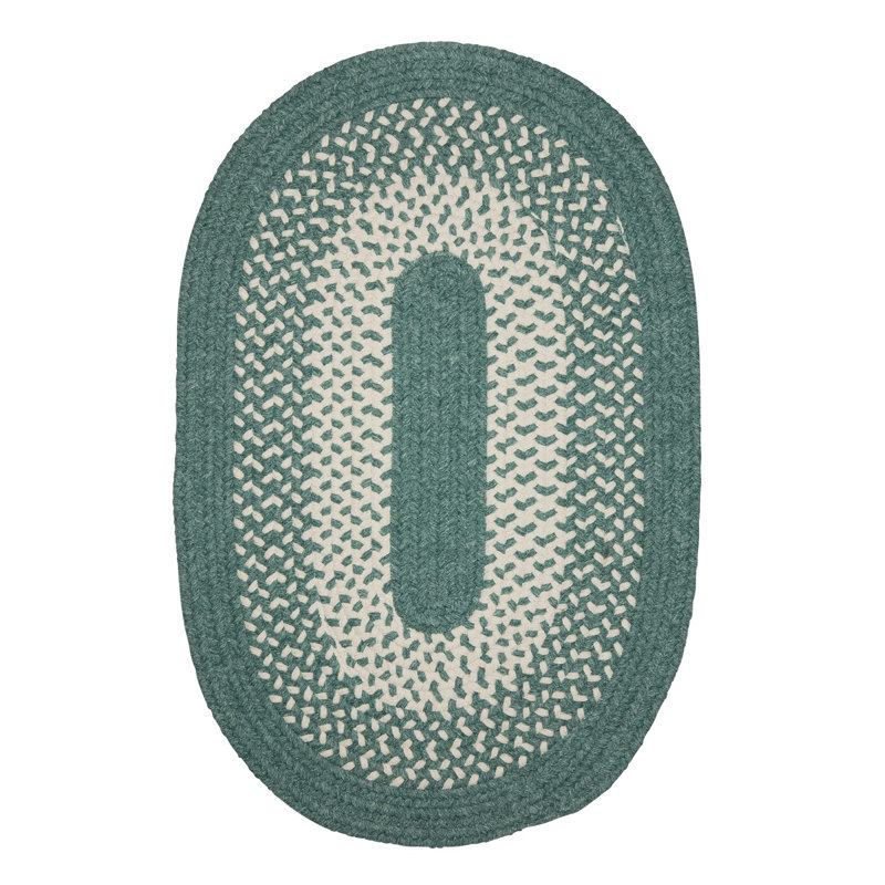 Jackson - bleu sarcelle 5 po x 8 po, Rond 11 pi