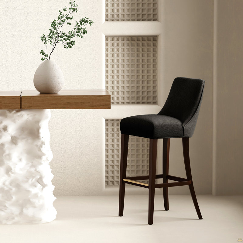 Tabouret de bar noir, Noir