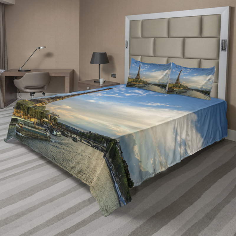 Microfiber Sheet Set, Cal.King Sheet Set + Fitted Sheet + 2 Pillowcases