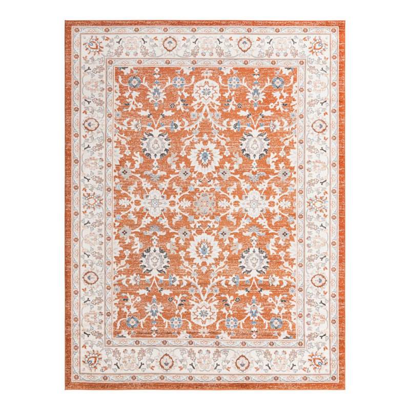 Kyte Floral Indoor Rug, Rectangle 10' x 13'