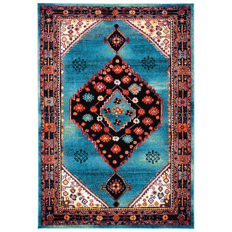 Vintage Hamadan Performance Oriental Rug, Rectangle 4' x 6'