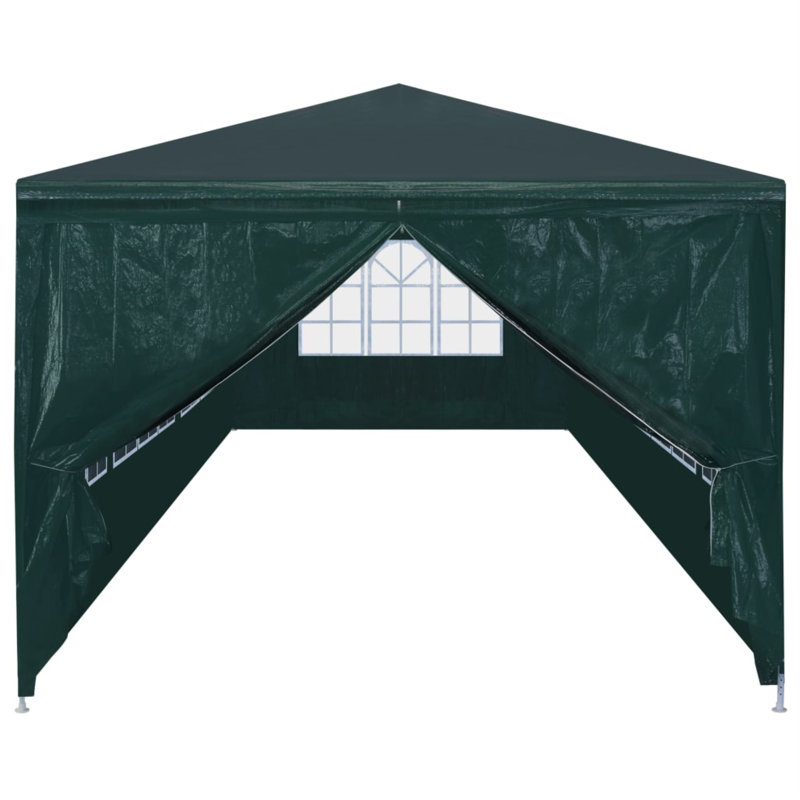 vidaXL Party Tent 9.8'x13.1' Green, Green, 10 ft x 13 ft