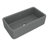 Shaws Original Single Bowl Front Fireclay 33" L x 18" W Apron Kitchen Sink