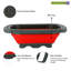 ROYALFORD Silicone Over The Sink Strainer