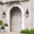 Anousha Water Glass Outdoor Wall Lantern-1395064971