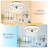 Denitra 19" Modern Flush Mount Ceiling Fan with Lights and Remote, Smart Bladeless Ceiling Fan with 6 Speed