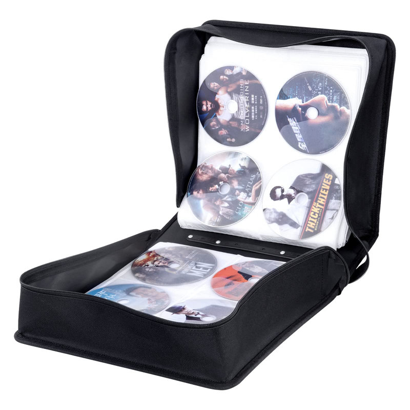 Plastic 6.3'' H Storage Bag, Black