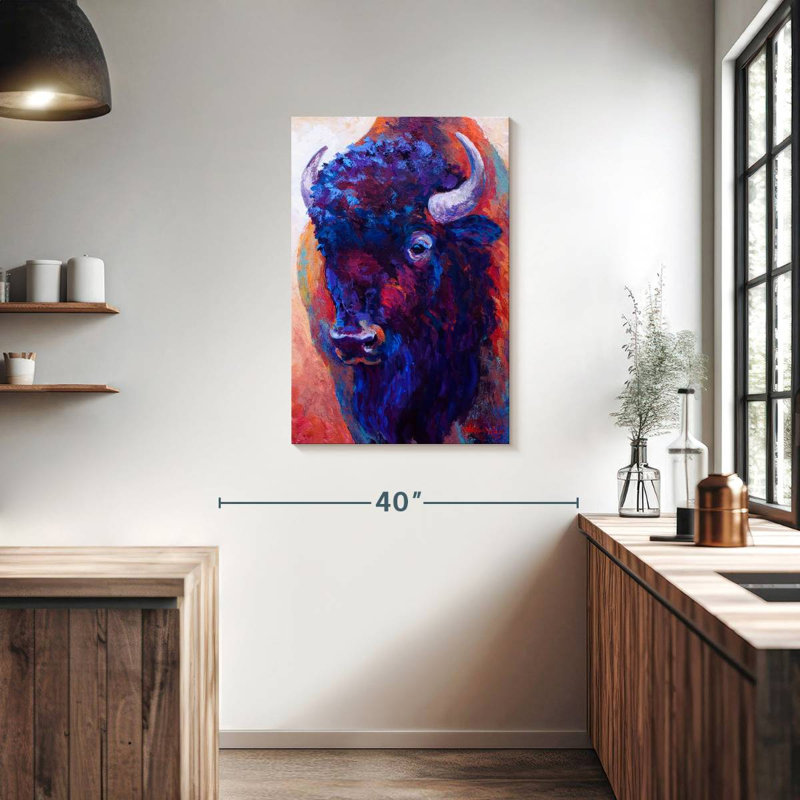 Brampt Thunderhorse, 36" H x 24" W