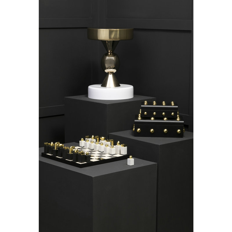 Herrald Pedestal End Table