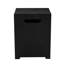 Support de réservoir multifonction en fer pouvant servir de table d'appoint. Cadre en acier thermolaqué gris foncé. Aucun assemblage requis. Dimensions : 15,54 cm (L) x 20,22 cm (P). Parfait pour embellir votre espace extérieur. Finition décorative améliorée.