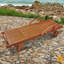 Afrin 195 cm Long Reclining Eucalyptus Single Chaise with Cushions