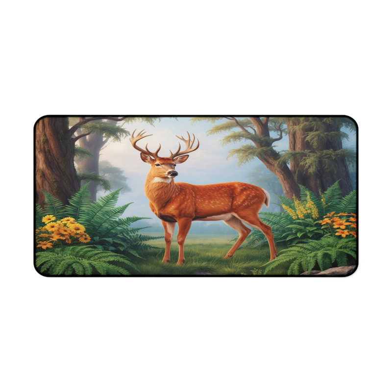 Polyester Desk Pad, 14.4x12.1