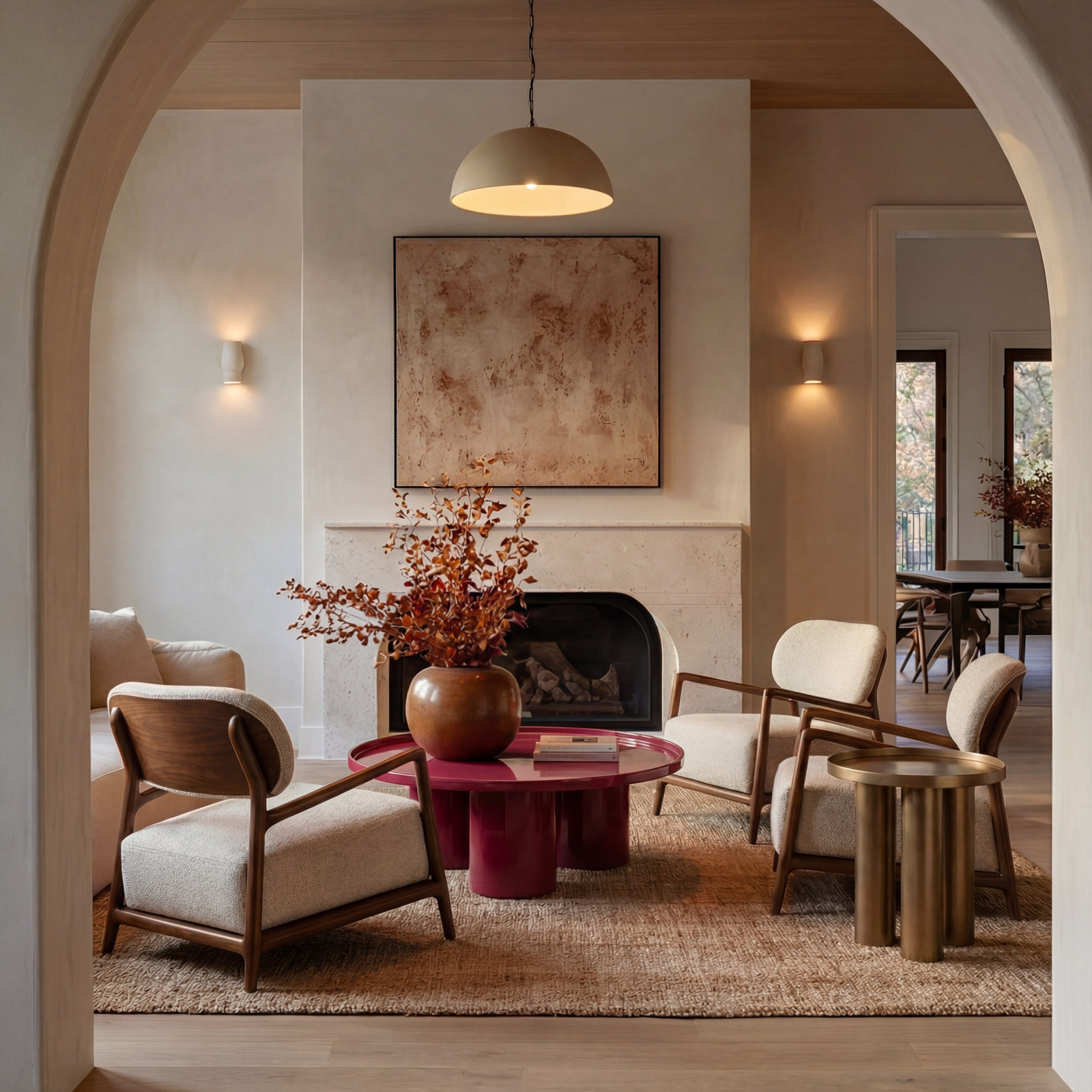 IE Series Upholstered Accent Chair