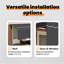 VidaXL 200cm D Retractable Patio Awning-124587319-124587324