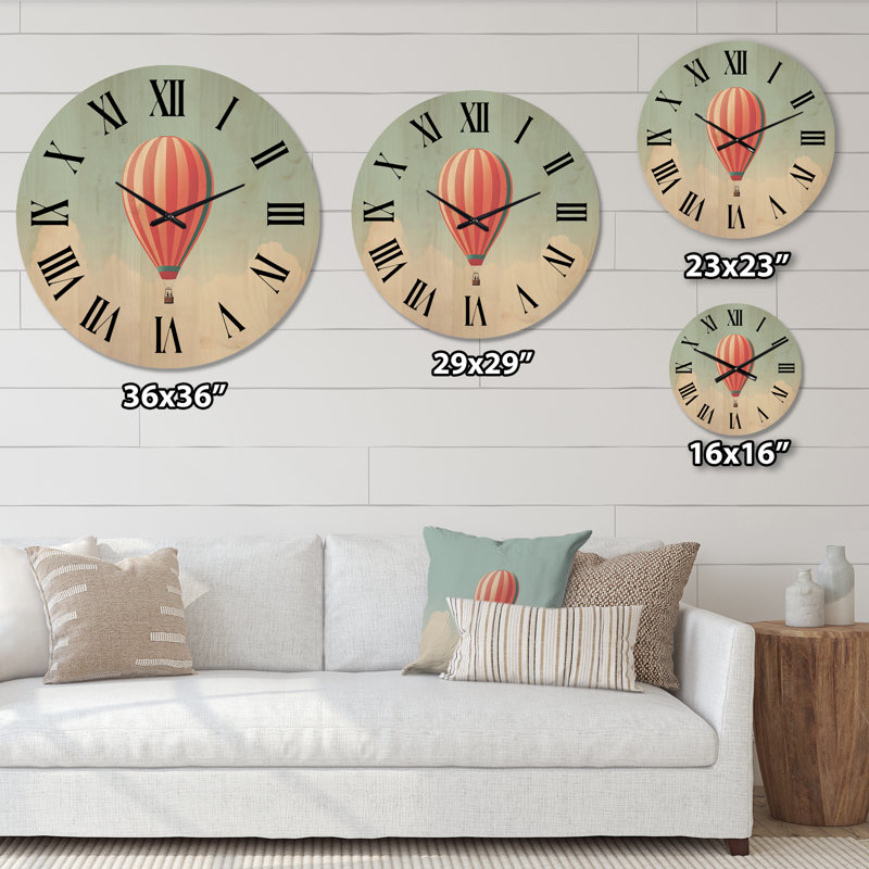 Horloge murale Mckaylen, Très grand