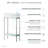 Pierre 19.5 Single, Freestanding, Open Shelf, Chrome Metal Frame Bathroom Vanity-93021124