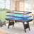 3 in 1 Billiard Table, 65.75" Multi Game Table Includes Billiard Accessories and Tennis Paddles-91132629