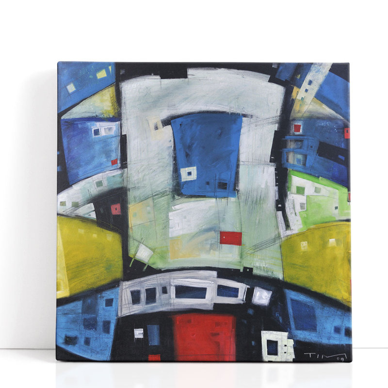 «Fire In The Belly», reproduction d'art sur toile, H 12 po x l 12 po