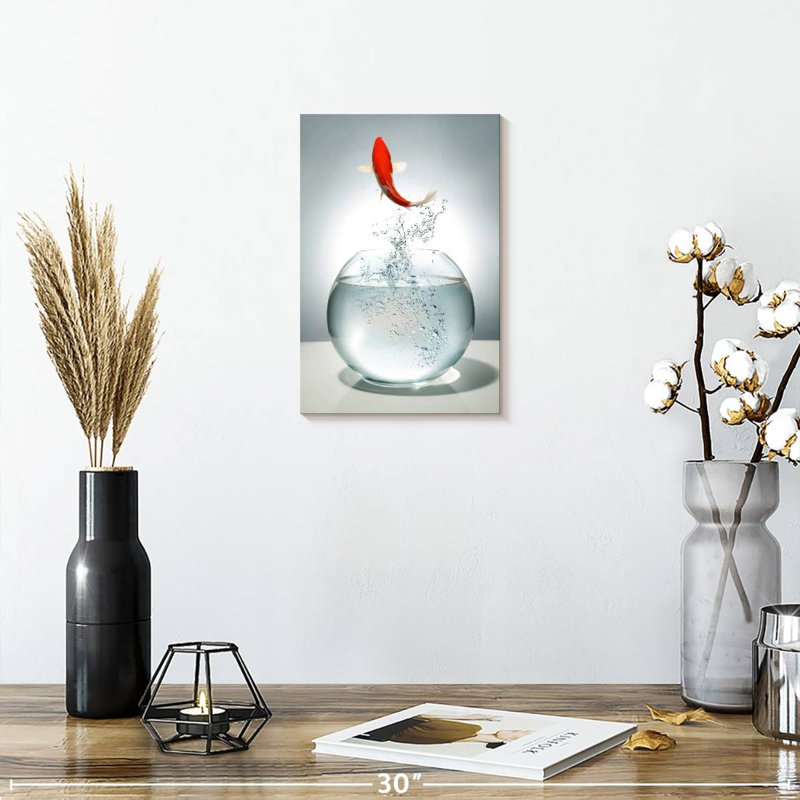 Brampt Fish Bowl Escape, 12" H x 8" W