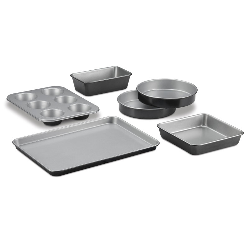 Cuisinart 6 Piece Bakeware Set, Silver