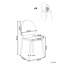 Outdoor Patio Dining Side Chair-1233044330