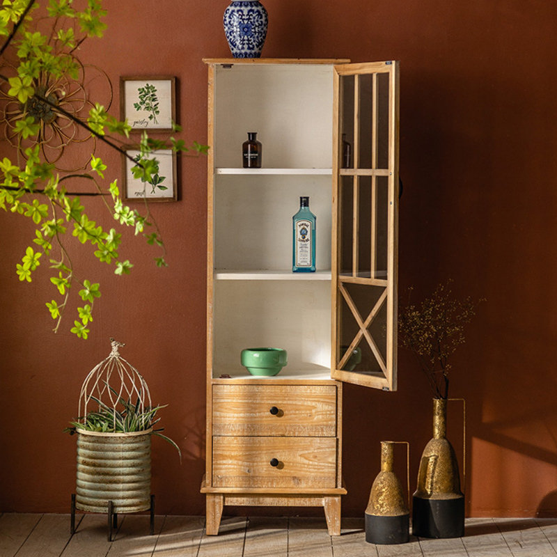 American Retro Creative Design Display Cabinet