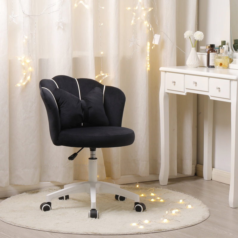 Chaise d'appoint Jeffry, Noir