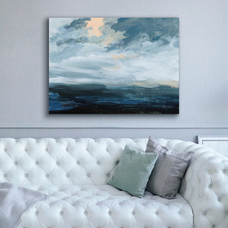 Art mural sur toile Dovecove «Tempest» par Pamela Munger, H 40 po x l 54 po x P 1,5 po