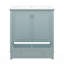 Meuble-lavabo de salle de bain avec lavabo, rangement multifonctionnel, cadre solide et panneau de fibres à densité moyenne, parfait pour les salles de bain modernes.-264933837