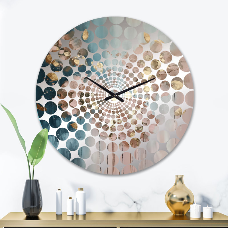 Samyra - Horloge murale hortensia, Grand