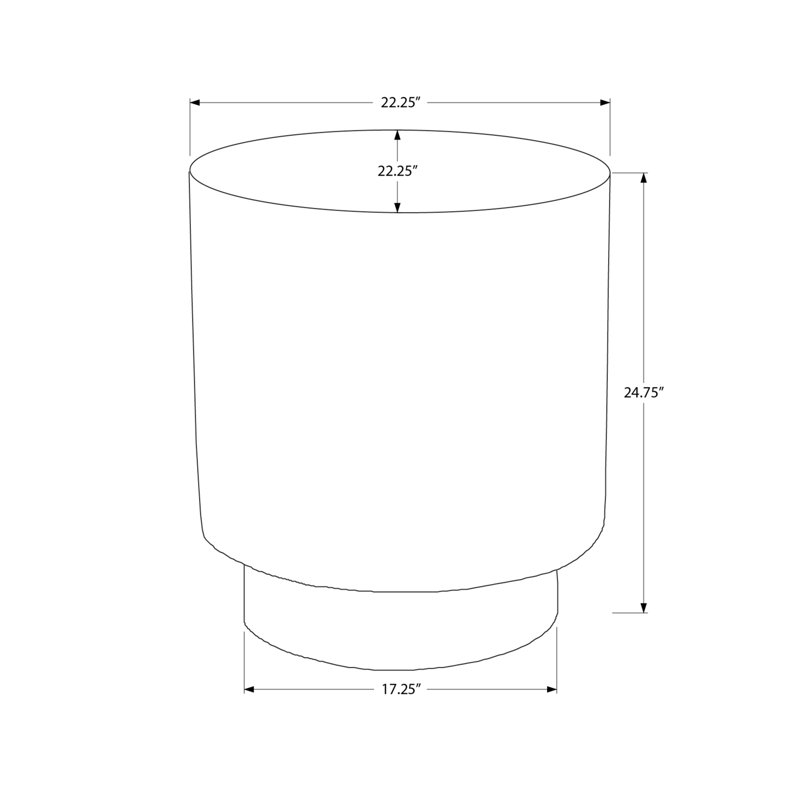 Table d'appoint, Noir
