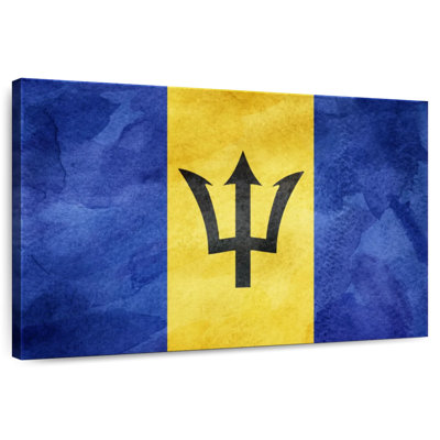 Borges Caribbean Barbados Flag