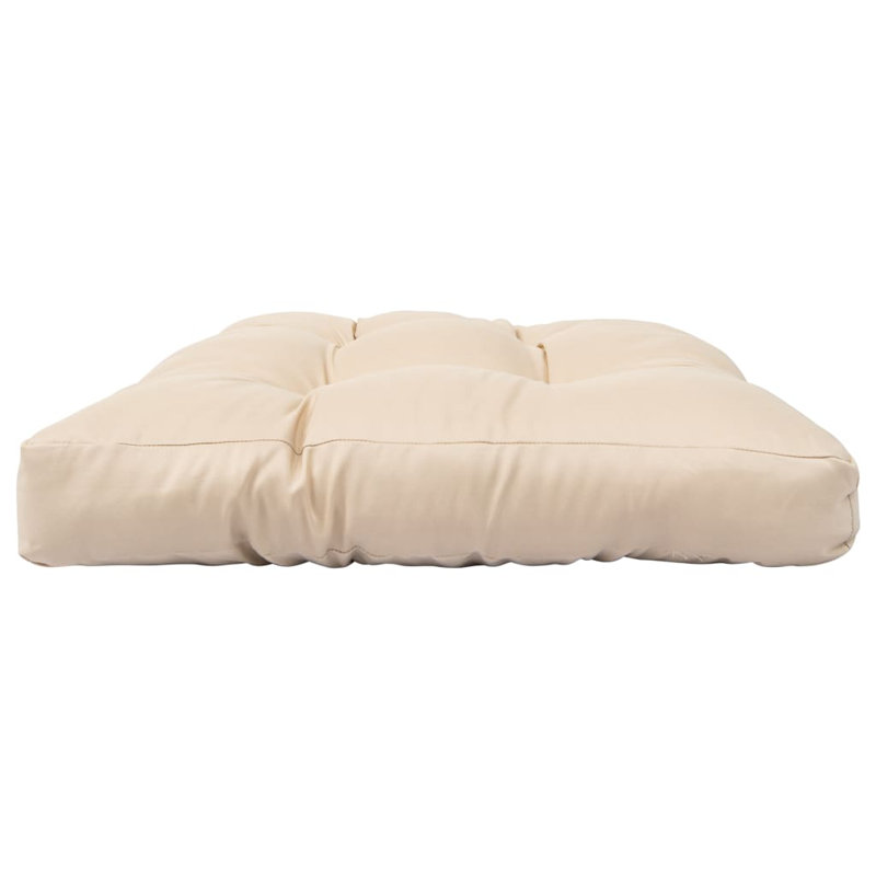 Fardeen Outdoor Seat Cushion, Sand, 22.8" L x 22.8" W x 4" D