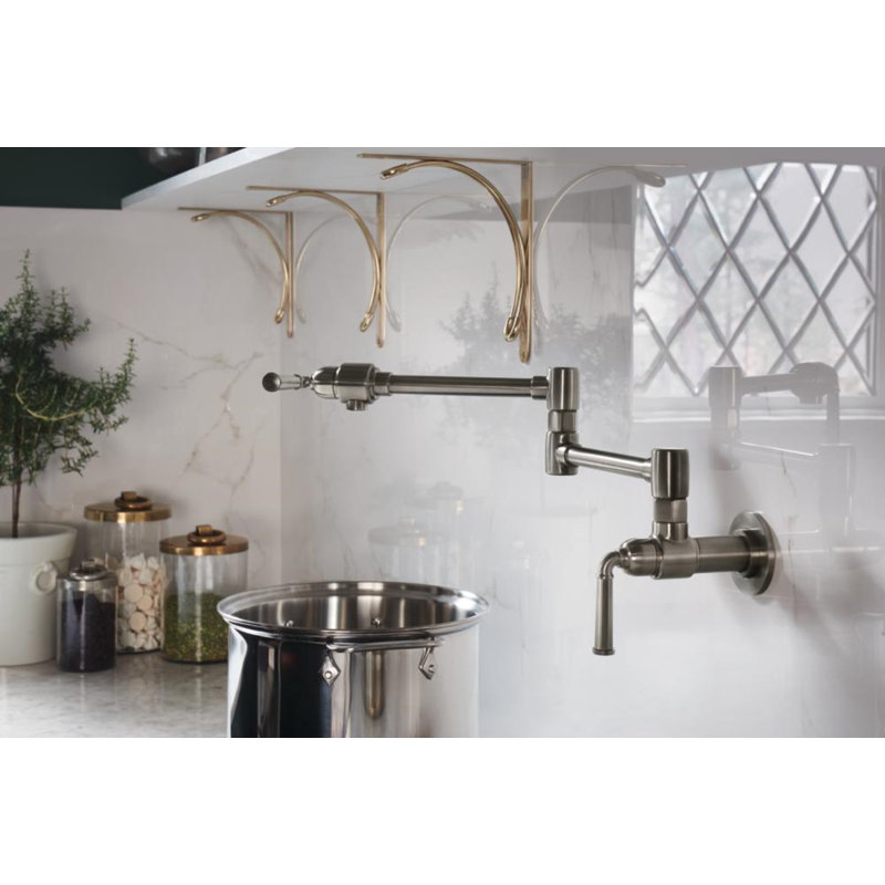 Rook® Wall Mount Pot Filler, Chrome