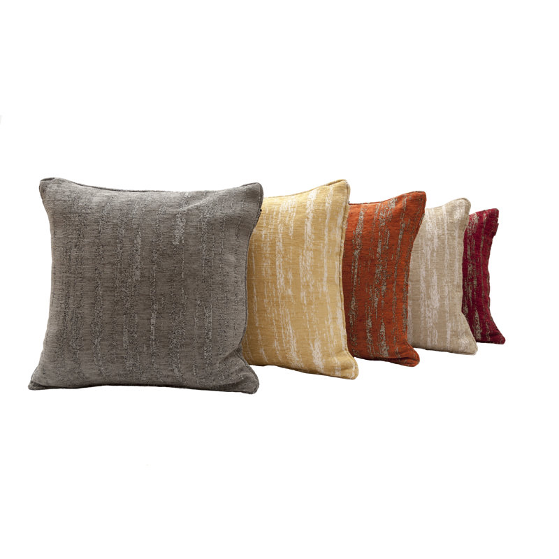Danyale Abstract Square Cushion, Mimosa Yellow