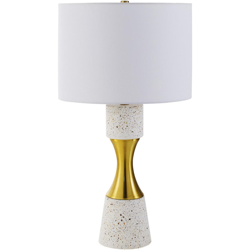Lampe Maricar, Or/blanc