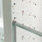 56-60" W X 71" H Piovt Swing Glass Shower Door,Pivot Frame Sliding Shower Door With 1/4"(6Mm) Clear SGCC Tempered Glass,Shower Doors,Reversible Installation-114019053