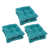 Coton turquoise