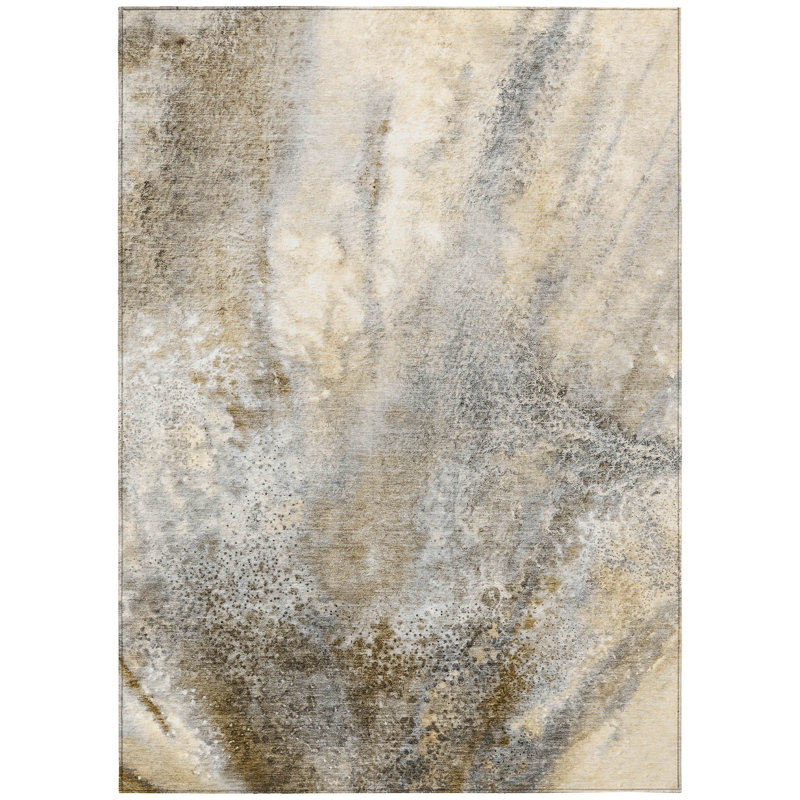 Tapis intérieur / extérieur Fairhills avec envers antidérapant, Rectangle 8 pi x 10 pi