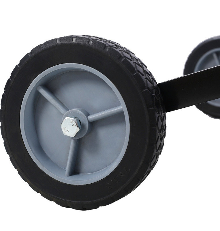 Râteau de remorquage robuste et robuste - 24 dents en acier, accessoire de traction pour tracteur / tondeuse à gazon, outils de jardin extérieur