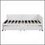 Lit de jour rembourré avec 2 tiroirs de rangement spacieux, tissu en lin durable et structure robuste pour une vie moderne-1656483291