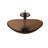 Novatto 13.5'' Glass Oval Bathroom Sink with Faucet-95973897-95973896