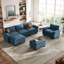 Fauteuil surdimensionné rembourré avec repose-pieds 56 po Colbey-1862080359