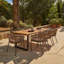 Fabiano Outdoor Patio Dining Armchair with Cushion-240211028