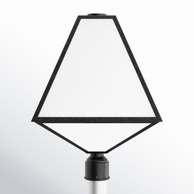 Maribel Black Charcoal 1 -Light Hardwired Lantern Head